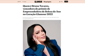 Glamour - Quem é Bruna Tavares vencedora do prêmio d empreendedora de beleza do ano no geração Glamour 2022